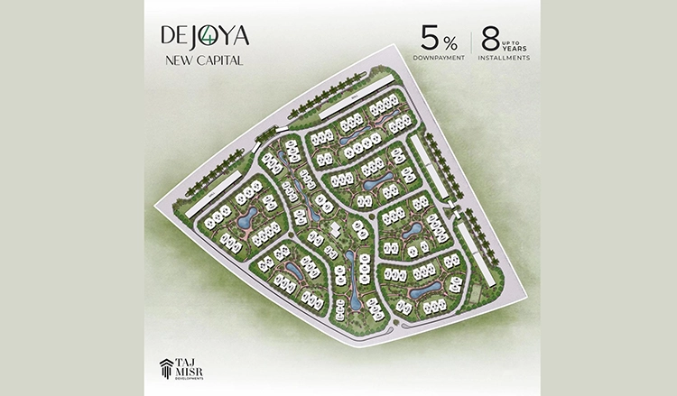 Master Plan of Dejoya 4 Taj Misr