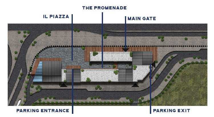 Map of the Loft Mall