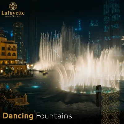 Dancing Fountain of Lafayette New Capital Mall