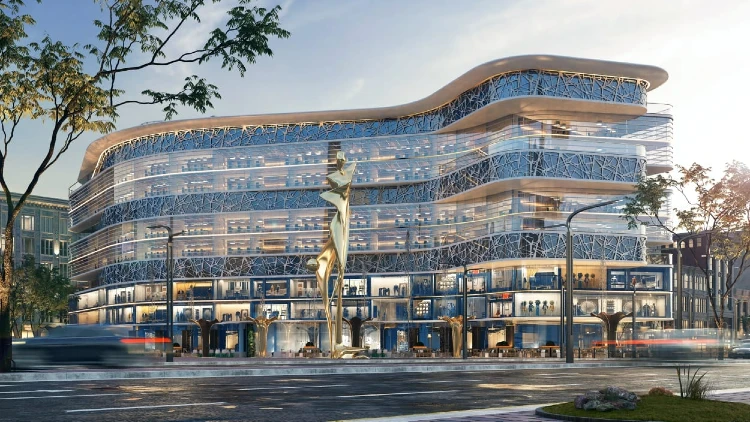 Design of Zaha Park New Capital Mall