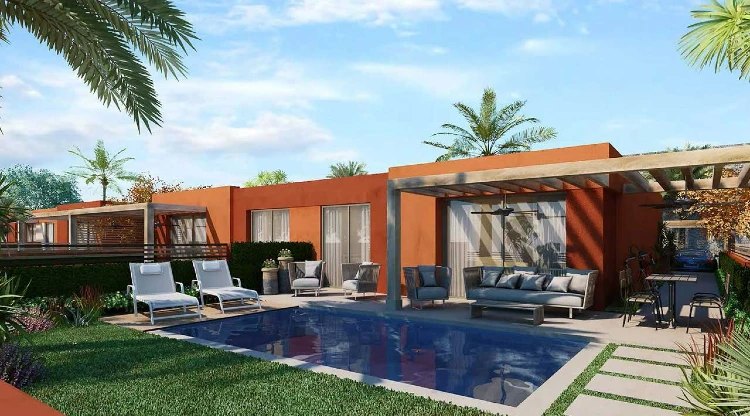 Twin Chalet of Palm Hills Village Sokhna