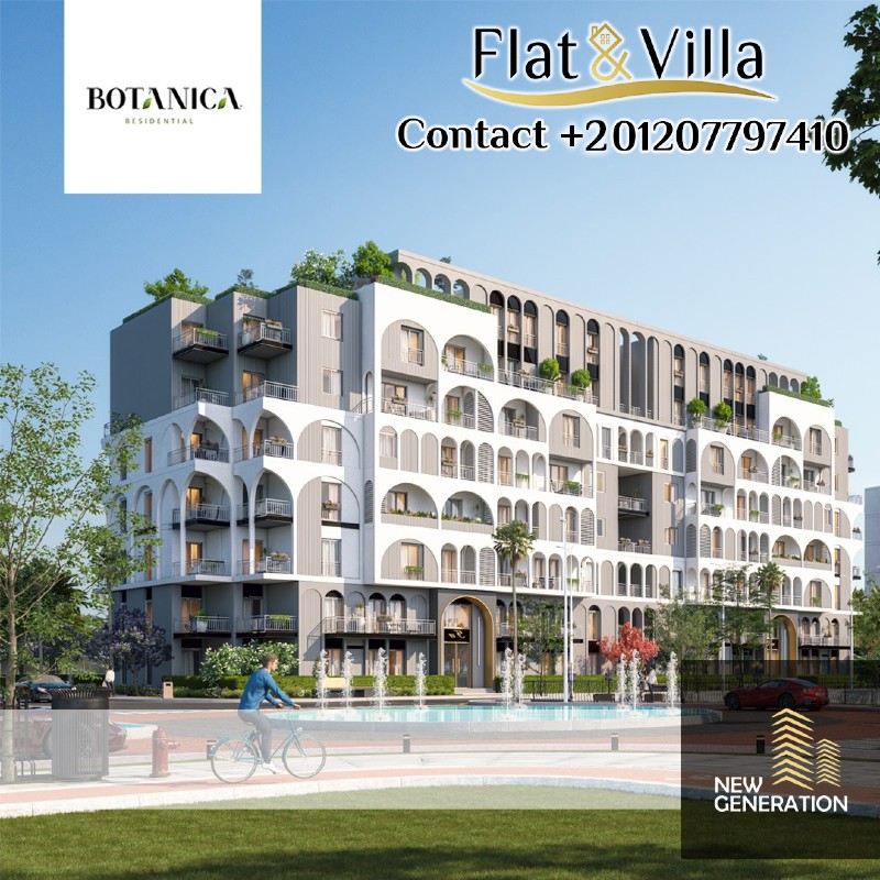 3-Bedroom Apartment 155m² for Sale in Compound Botanica New Capital, R7