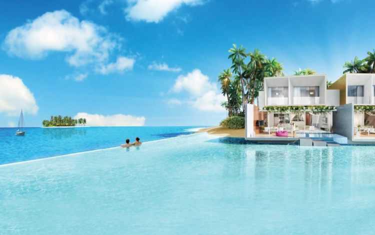 Infinity Pool villa on the sea