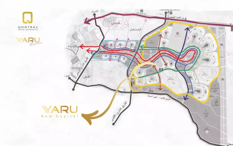 خريطة كمبوند يارو