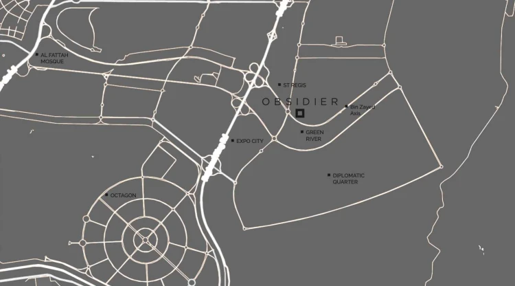 خريطة سباير تاور العاصمة الإدارية