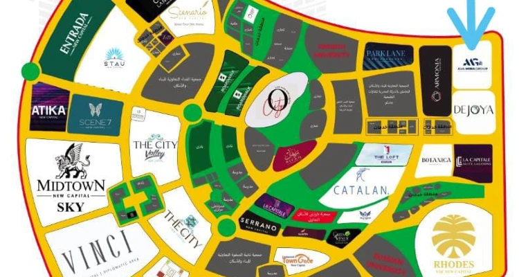 Map of Oro Compound New Capital