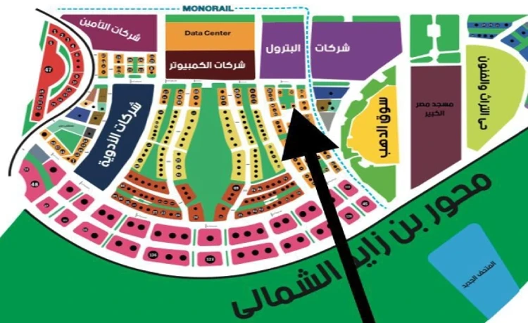 Map of Darvell Mall New Capital
