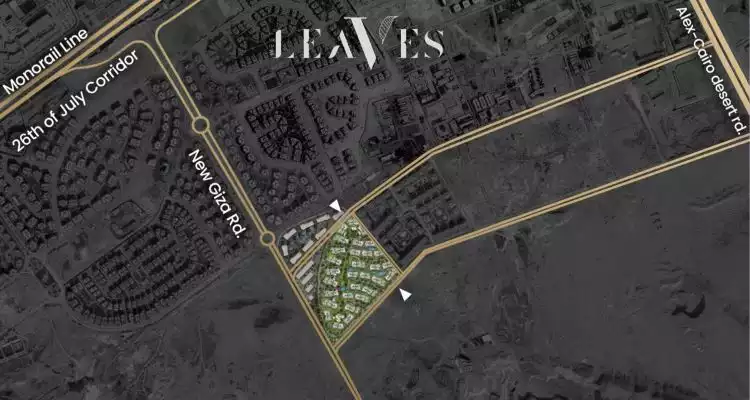 Map of West Leaves Compound