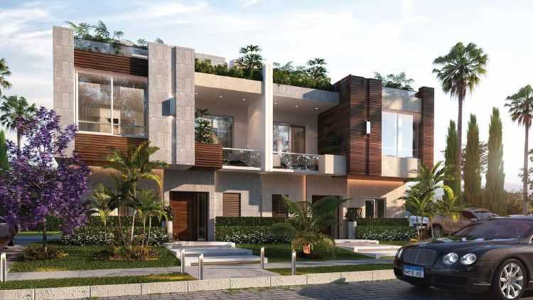 Twin House in Compound Azzar 2