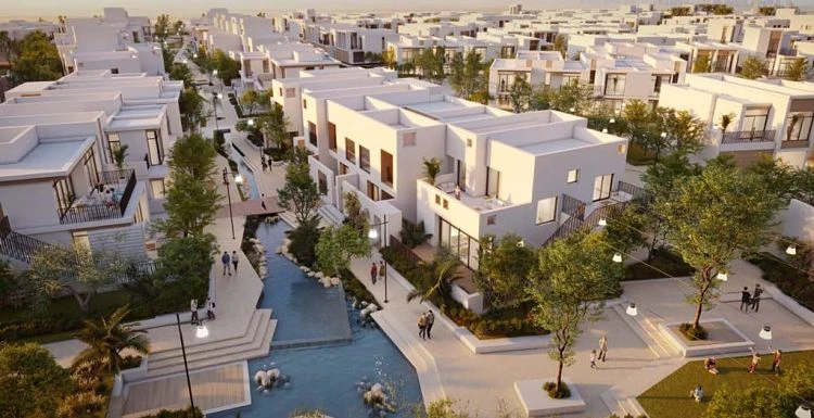 A Panoramic View of Bliss Townhouses Arabian Ranches 3