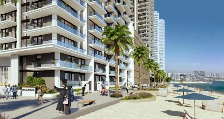 Commercial Area of Beach Mansion Apartments