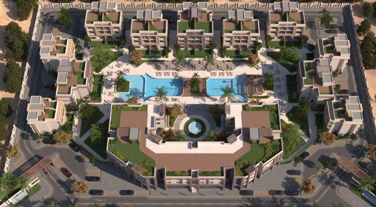 Design of Arena Blanca Resort Hurghada