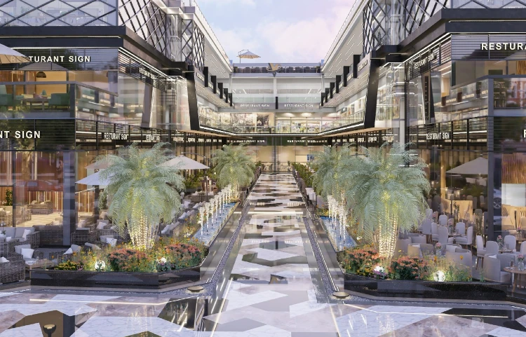Cafes and Restaurants in Mall V Terrace Project
