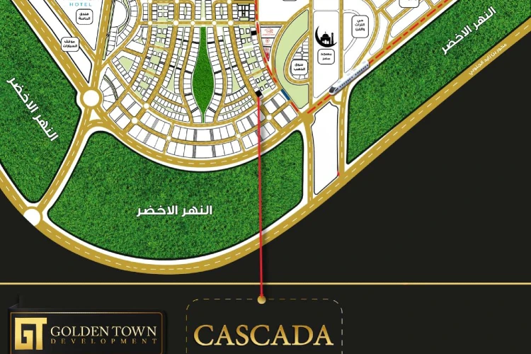 Map of Cascada Mall New Capital