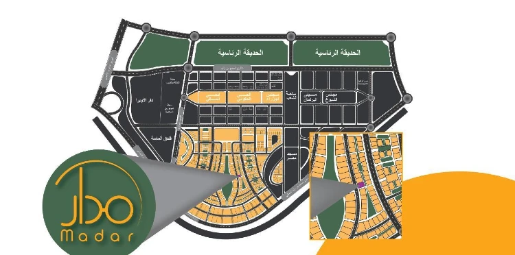 The Map of Madar Mall New Capital