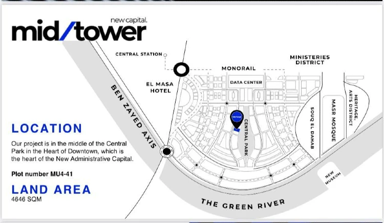 The Map of Mid Tower
