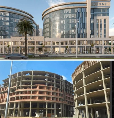Construction Phase of Mall Audaz Gates Developments