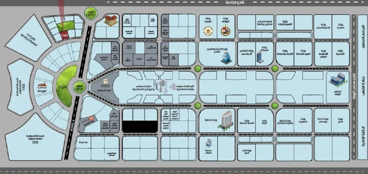 Map of Centoo Business Mall New Capital