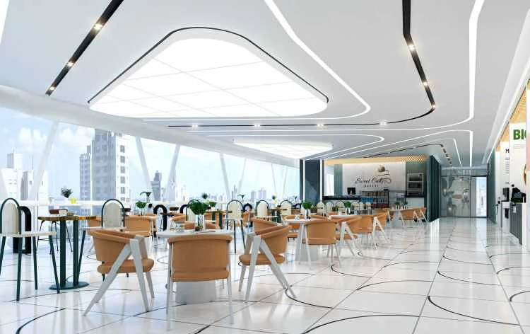 Food Court in Topaz Tower