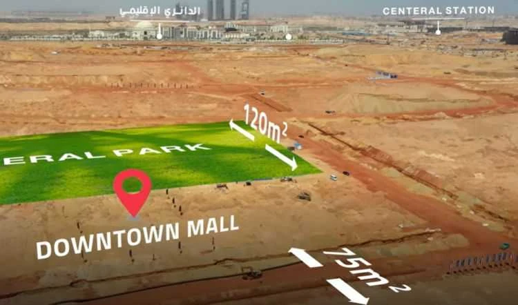 Map of Mall Down Town