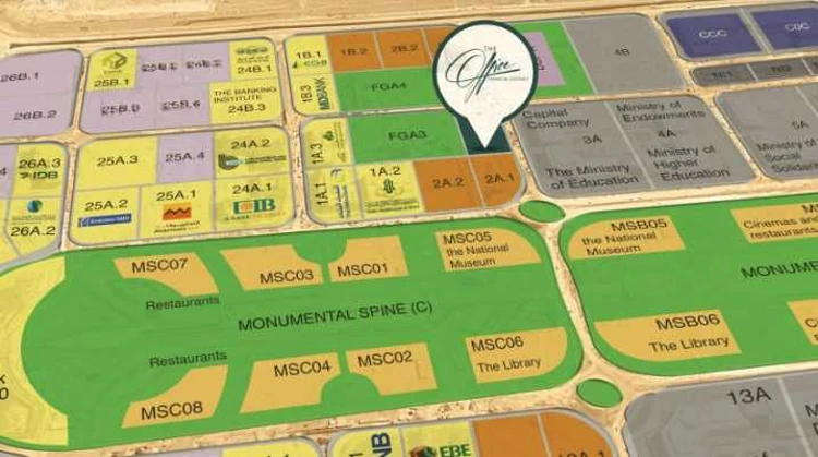 Map Of Mall The Office New Capital.webp