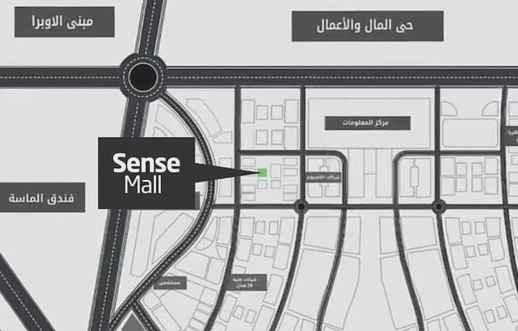 Map of Sense New Capital