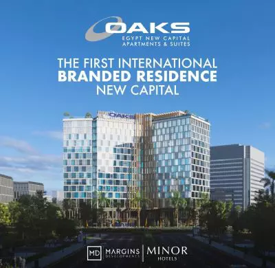 1-Bedroom Hotel Apartment 91m² for Sale in Oaks Egypt Tower New Capital, Downtown
