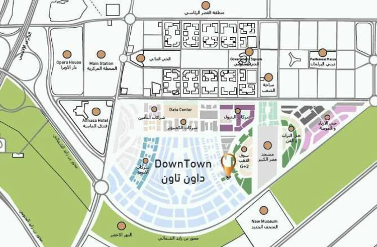 Map of Elevado Tower Downtown