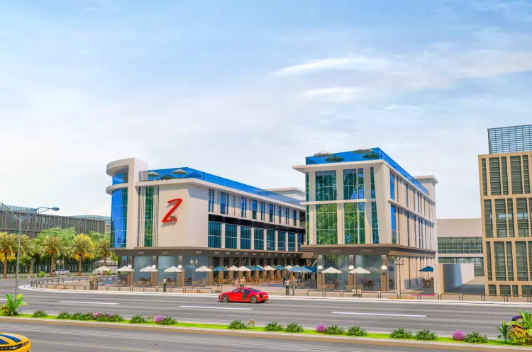 Panoramic View of Mall Z