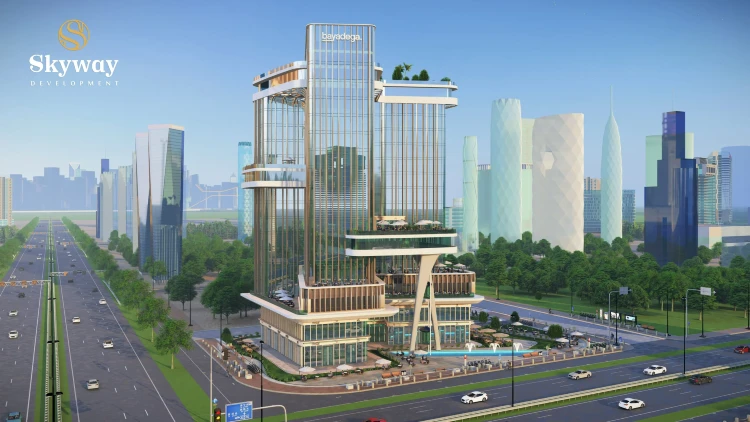 View of Units at Mall Bayadega Tower New Capital