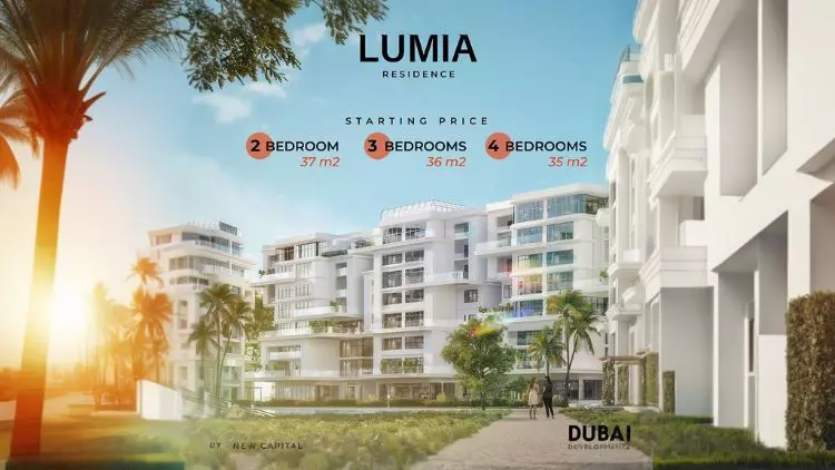 Buildings of Lumia Residence Compound New Capital