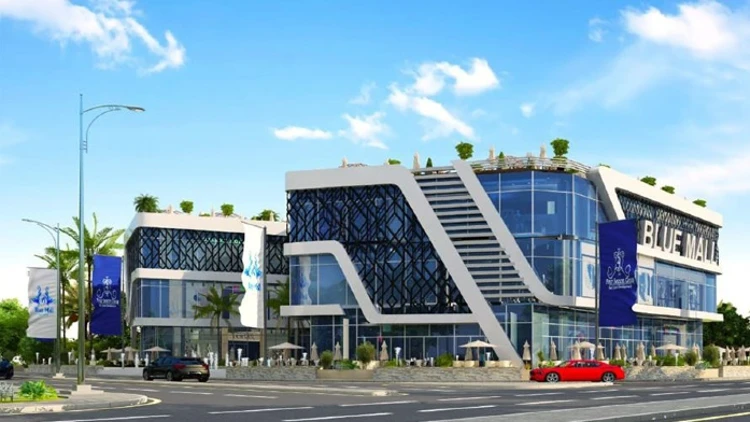 Design Of Mall Blue New Capital