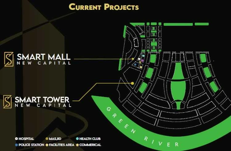 Map of Mall Smart New Capital
