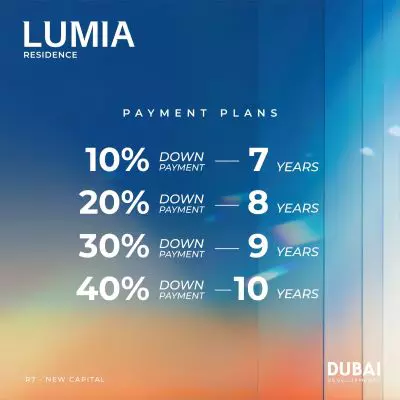 Payment Plans of Compound Lumia Residence New Capital