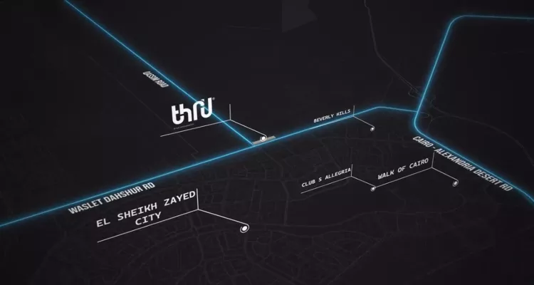موقع مشروع ثرو دال العقارية
