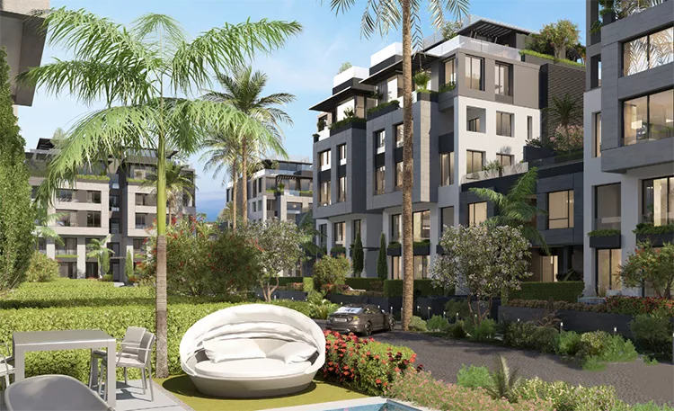 كمبوند تريو جاردنز التجمع الخامس