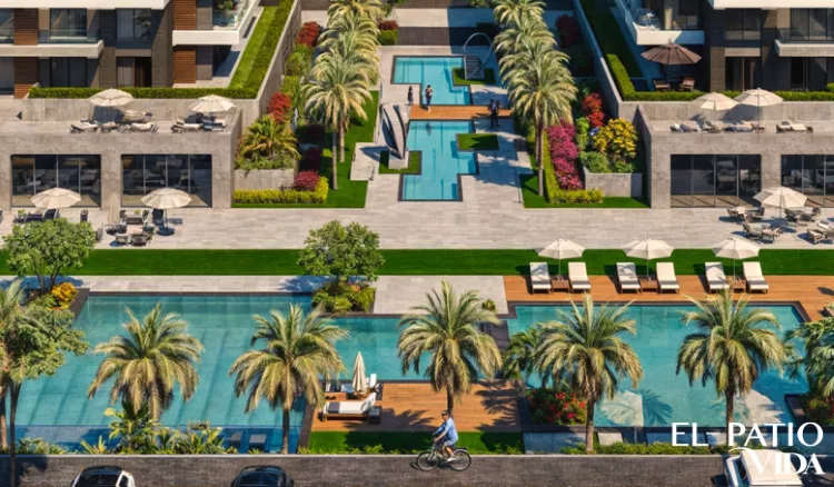 كمبوند الباتيو فيدا التجمع السادس حمامات السباحة في كمبوند الباتيو فيدا القاهرة الجديدة