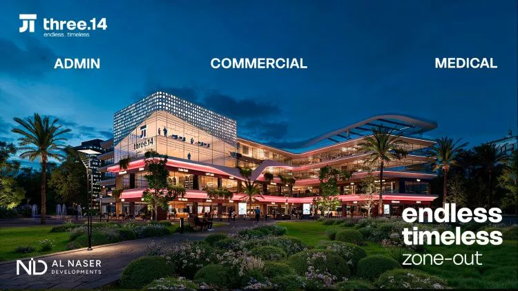 Units in Three 14 Mall New Cairo