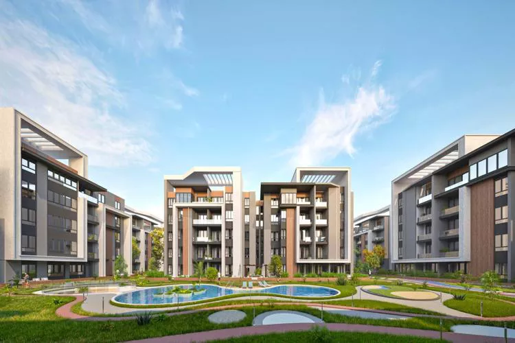 3-Bedroom Apartment 189m² for Sale in Compound Zat Community October, Golden Square