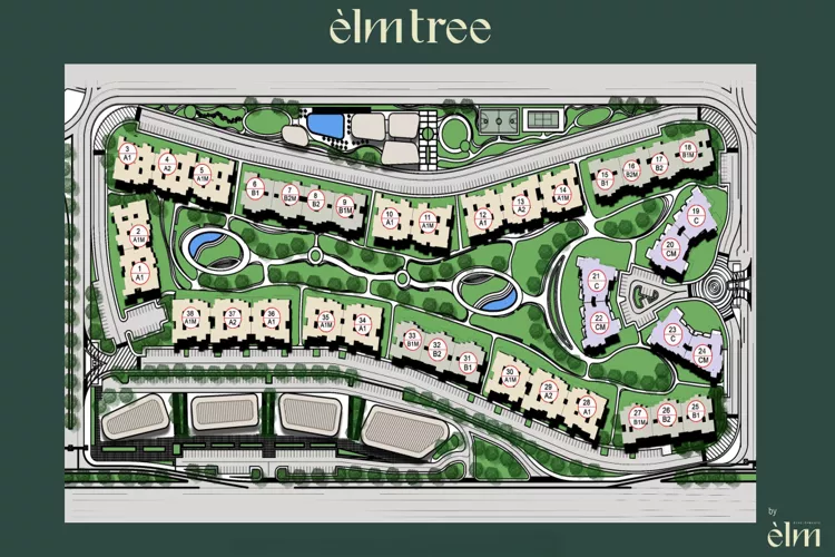 تصميم كمبوند ايلم تري اكتوبر