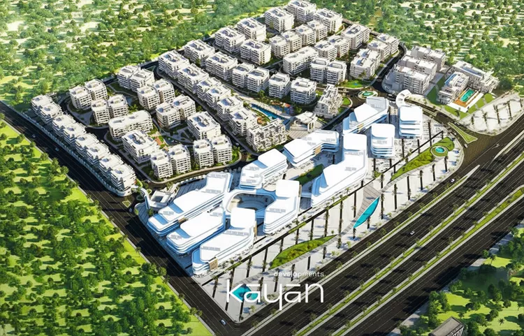 تصميم كمبوند اقمار 6 اكتوبر