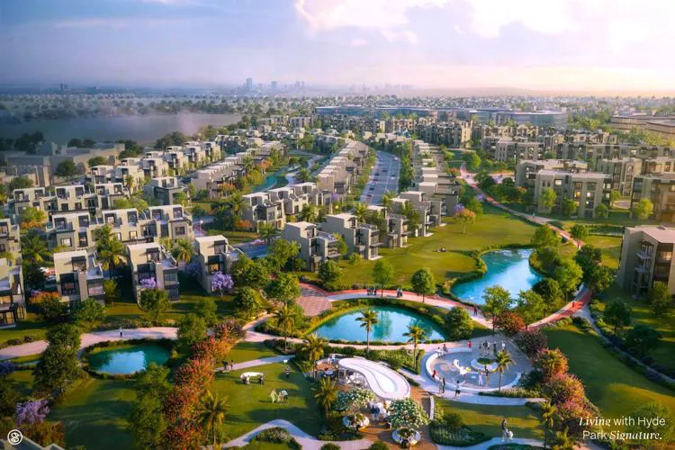 تصميم كمبوند هايد بارك سيجنتشر 6 اكتوبر