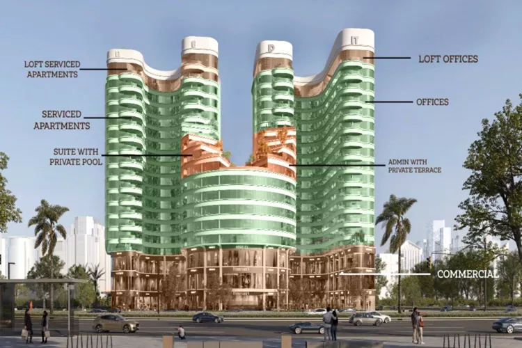 تصميم مول نيديت تاور العاصمة الإدارية