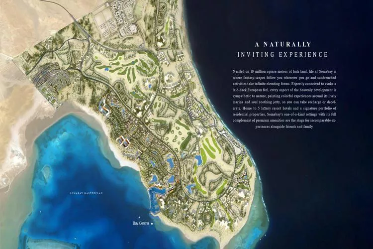 Location of Soma Bay Hurghada Red Sea