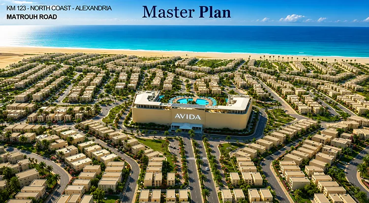 تصميم منتجع افيدا الساحل الشمالي