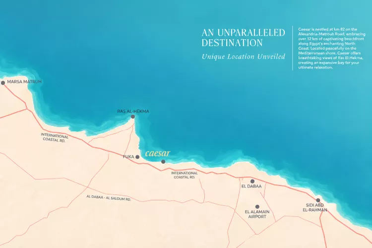 موقع قرية سيزر راس الحكمة